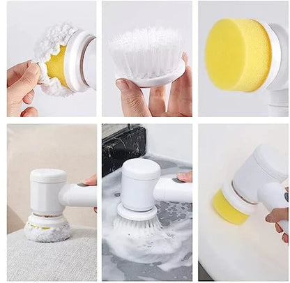 5 In 1 Multifunctional electrically driven Household Brush