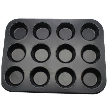 12 Hole Cupcake Tray, Muffin Pan non stick cupcake backing pan