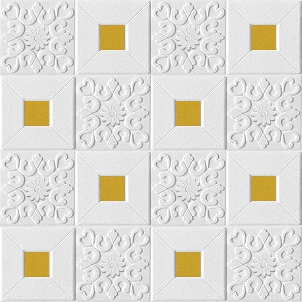 3D Brick Design Self-Adhesive Waterproof Foam Sheet