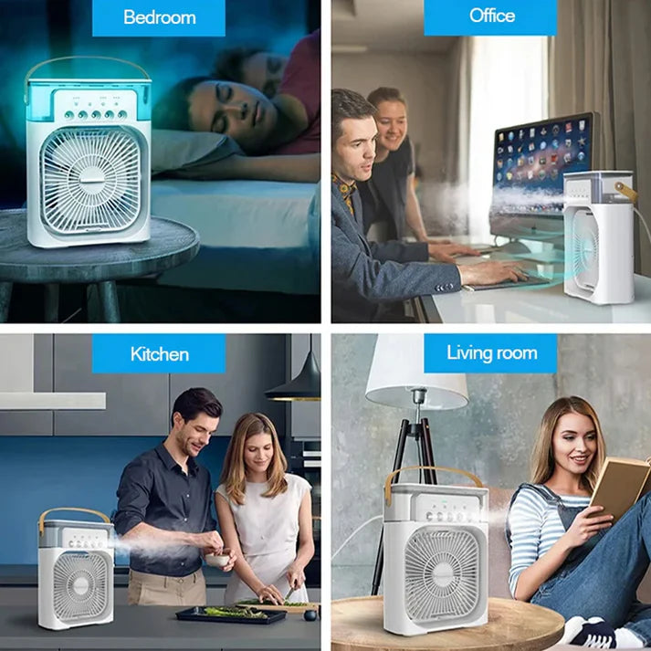 Portable Air Conditioner Fan With 3 Wind Speeds