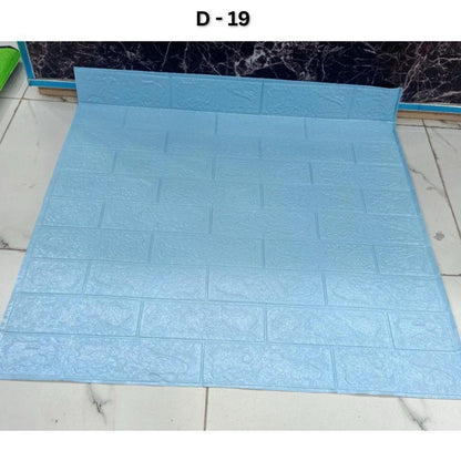 3D Brick Design Self-Adhesive Waterproof Foam Sheet