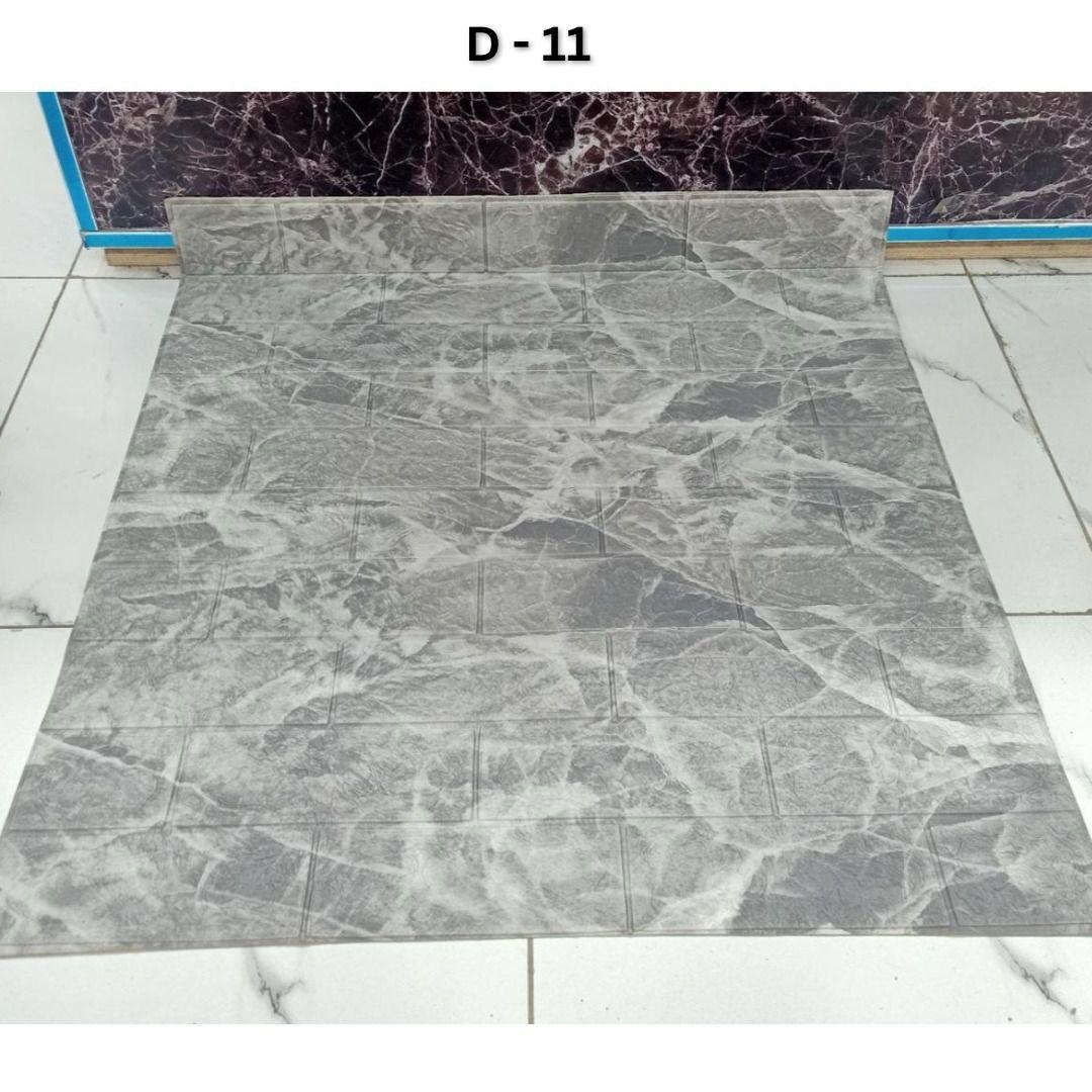 3D Brick Design Self-Adhesive Waterproof Foam Sheet