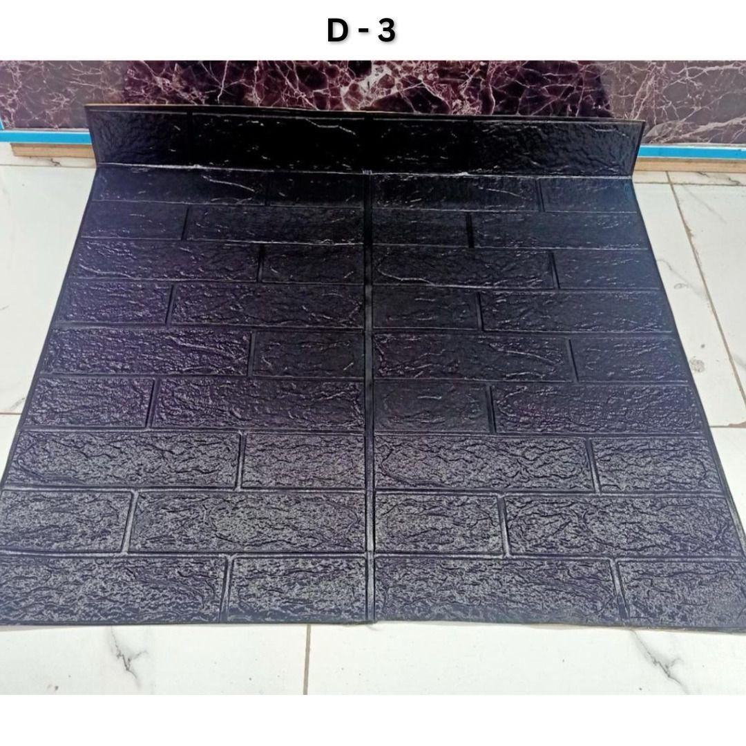 3D Brick Design Self-Adhesive Waterproof Foam Sheet