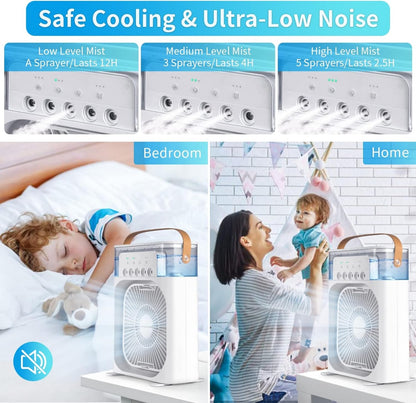 Portable Air Conditioner Fan With 3 Wind Speeds