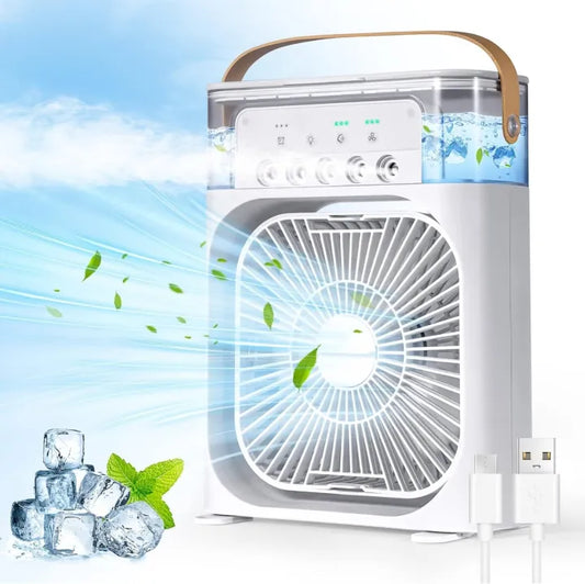 Portable Air Conditioner Fan With 3 Wind Speeds