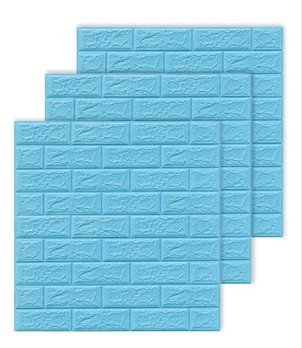 3D Brick Design Self-Adhesive Waterproof Foam Sheet