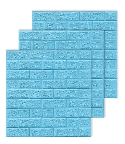 3D Brick Design Self-Adhesive Waterproof Foam Sheet