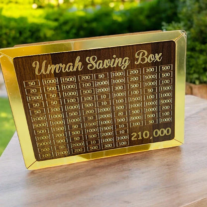 Umrah Saving Box And Saving Box